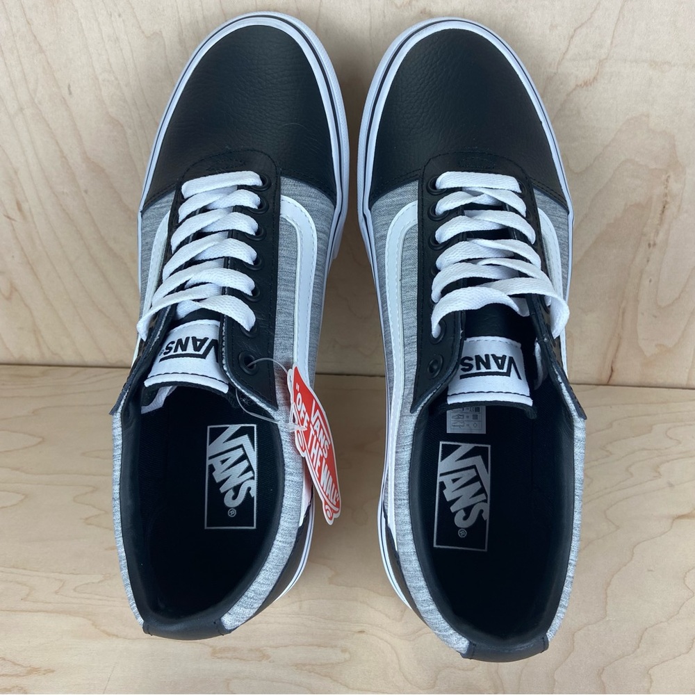 Vans Ward Shoes Sneakers Black Grey Men’s Size 9 Women’s 10.5 - Picture 9 of 11